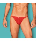 Perizoma uomo rosso vita bassa intimo uomo sexy Obsessiver
