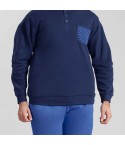 Pigiama uomo calibrato taglie conformate Irge caldo cotone CUM82