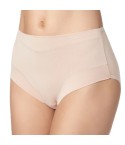 Slip vita alta in cotone con tassello in spugna Janira 1031637 - 2 paia