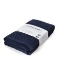 Telo doccia bagno sommaruga in spugna di cotone blu