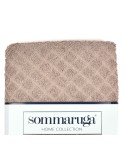  Set asciugamani visto + ospite sommaruga Jacquard 550gsm naturale