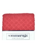  Set asciugamani visto + ospite sommaruga Jacquard 550gsm bordeaux