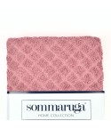 Set asciugamani visto + ospite sommaruga Jacquard 550gsm rosa