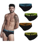 Slip uomo Pierre Cardin D4 Fluo cotone 4 pz