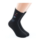 Calze donna invernali Pezzini charme in caldo cotone nero 