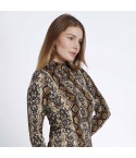 Lupetto sottogiacca pitonato donna animalier Admas 43510