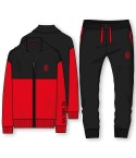 Tuta ufficale AC Milan bambino uomo in cotone felpato 1085