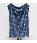 Plaid invernale Gisela 5/0048 snoopy coral blu