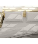 Lenzuola flanella calda rombi grigio Soffice D13
