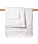Set bagno 3 pezzi viso+ ospite + telo doccia Hotellerie Preziosa