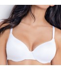 Reggiseno con ferretto Sielei 1654 imbottito coppa C D fronte modella