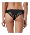Slip Lormar Saten in pizzo e microfibra