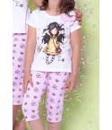Pigiama bambina Santoro Gorjuss 54476 in 100% cotone