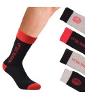 Calza corta uomo Milan B2MI010 caldo cotone 4 paia
