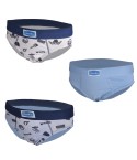 Slip bambino Gasoline U3411 assortito rock cotone 3 pezzi