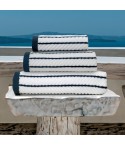 Set Hotellerie Navigare Telo + Viso + Osptie puro cotone