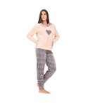 Pigiama donna caldo soffice flannel Irge 1940
