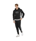 Tuta uomo con zip con cappuccio cotone felpato Superga SMW25661