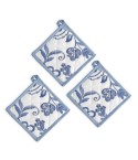 Presine cucina set 3 pezzi Fantasy cotone Sommaruga 