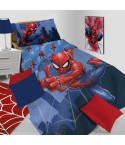 Copriletto trapuntato singolo leggero cameretta Marvel Spiderman