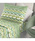 Completo letto Irge cotone fantasia acquarello Spring