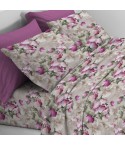 Completo letto fantasia floreale cotone Zambaiti switch elen