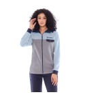 Tuta completo pigiama micropolar donna Superga con zip 22430 navy