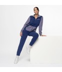 Tuta donna micropolar a giacca sportiva Superga 24370