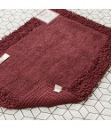 Tappeto bagno 100% cotone naturale Preziosa tinta unita BAT.0006