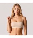 Top Fascia con bretelline removibili Micro riciclata Infiore 956