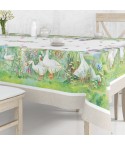 Tovaglia Vingi Tiffany cod.05 fantasia oche cotone