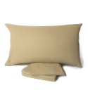 Completo letto lenzuola flanella Preziosa Soffice tinta unita