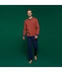 Pigiama uomo 100% caldo cotone Ragno U839N1