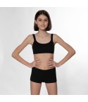 Slip boxerino da bambina cotone elasticizzato Alvada 2 Pz