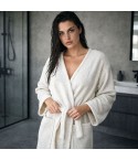 Accappatoio donna in spugna di cotone 100% Vingi Vanity