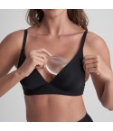 Imbottiture push-up impermeabili in silicone Bye Bra Half Push‐up Pads