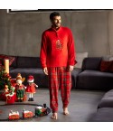 Pigiama uomo natalizio in coral Irge XMASLC38