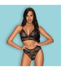 Coordinato in pizzo sexy Kokietta 2 pezzi reggiseno + slip