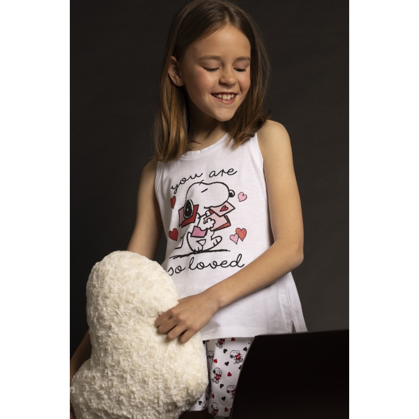 Pigiama Estivo Bimba Snoopy Admas 63451