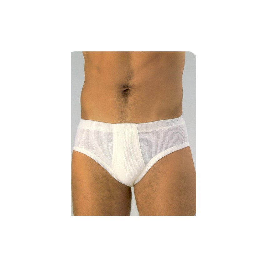 Slip uomo mutande Henri 117 cotone con apertura 6 pezzi