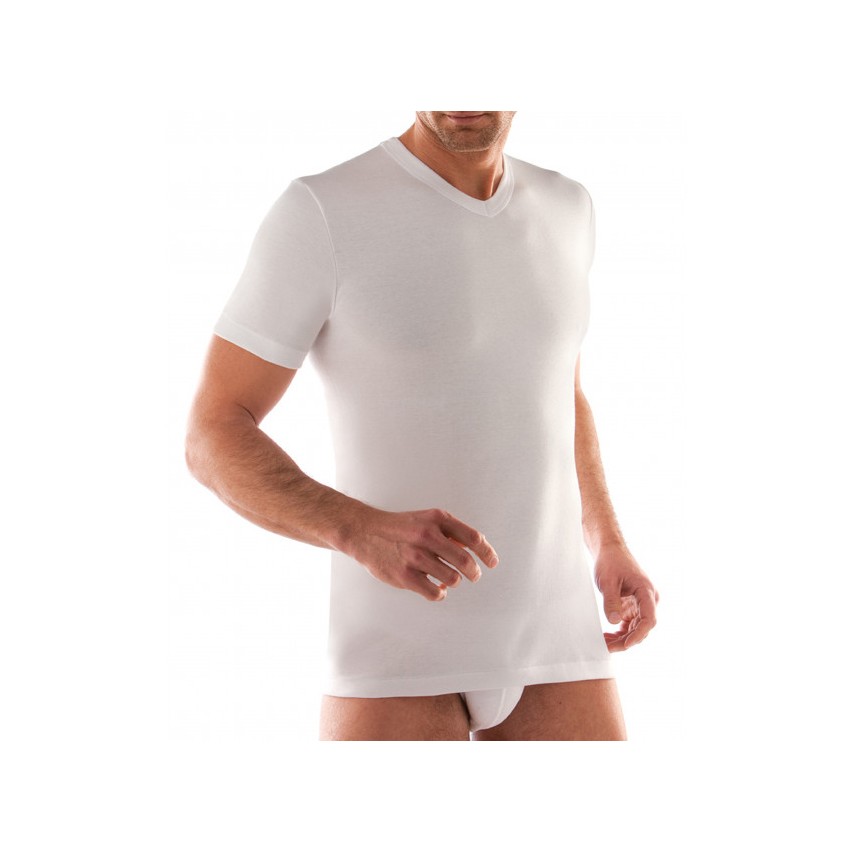 Maglia uomo punta mezza manica Liabel 0282853 100% caldo cotone