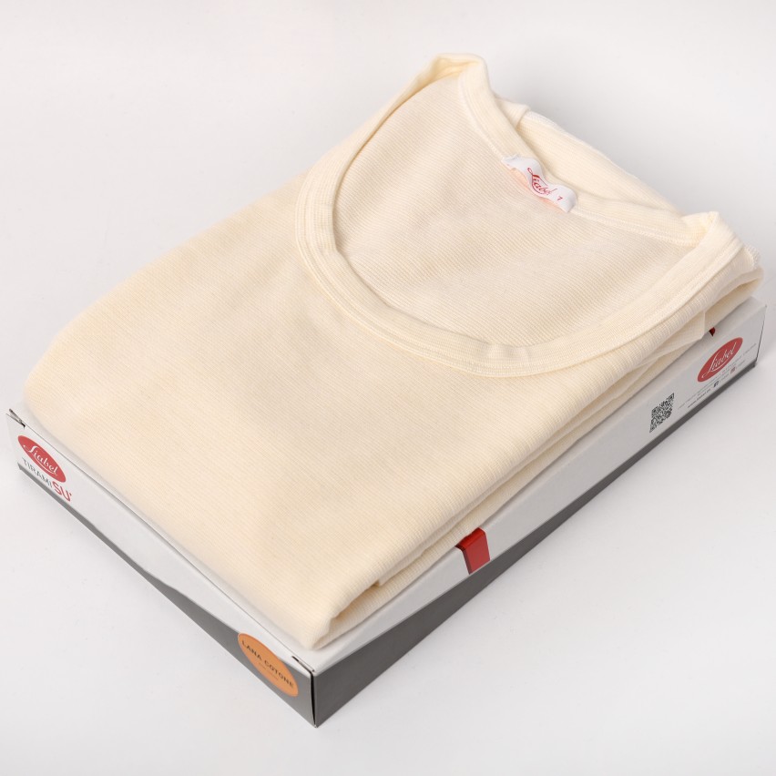 Maglia intima uomo girocollo Liabel mezza manica fascia tiramisù 05140813 