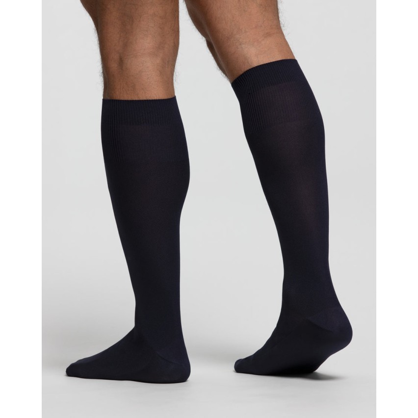 Calze uomo lunghe Pompea piquet 3 paia