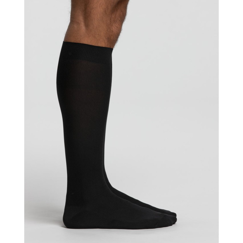 Calze uomo lunghe Pompea piquet 3 paia