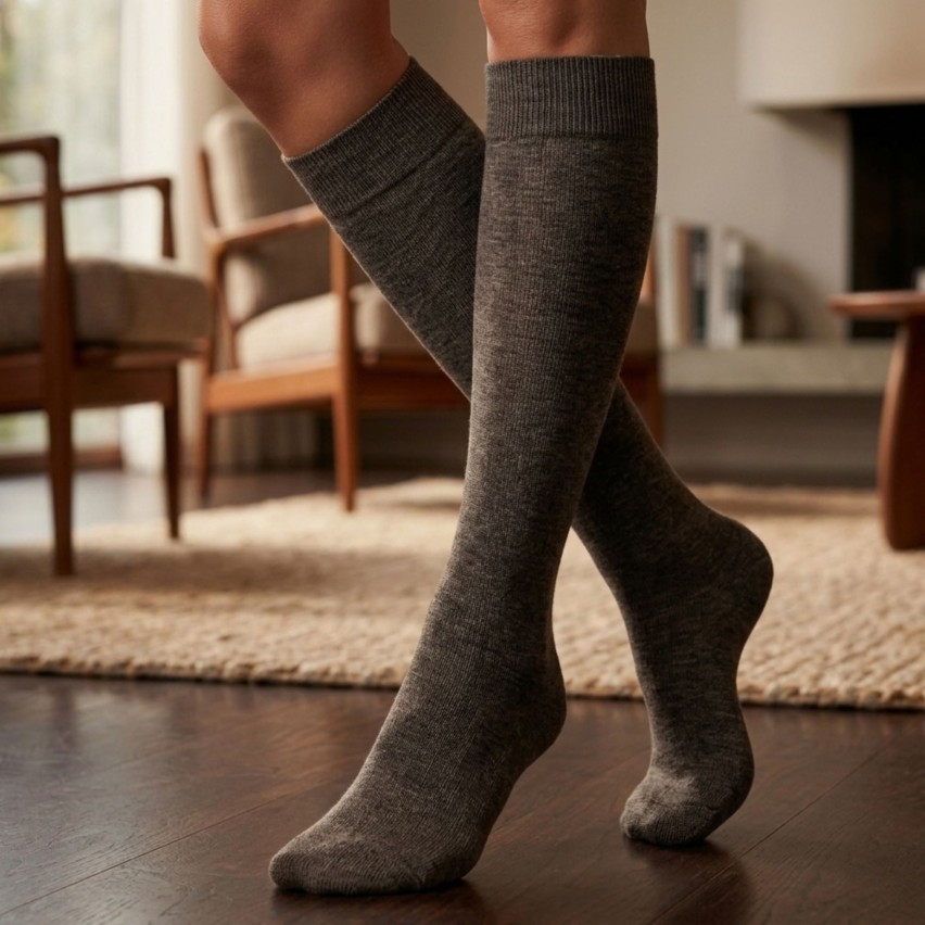 Gambaletto donna Filodoro in cashmere 11599 - 3 paia