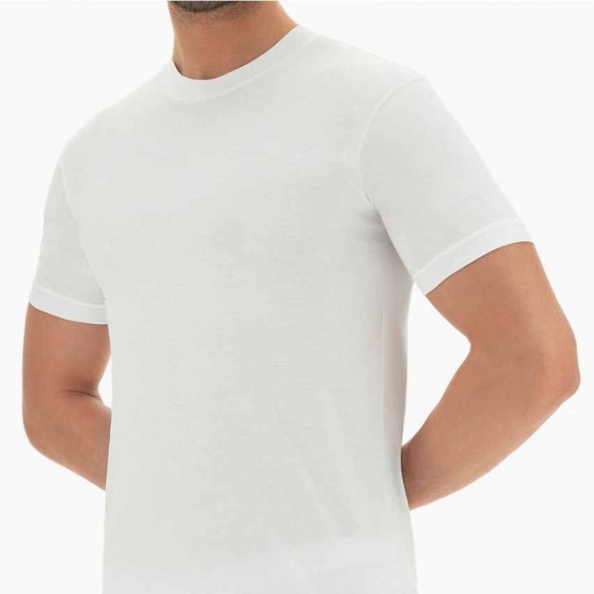 Maglia intima uomo Cagi 1306 cotone girocollo manica corta 