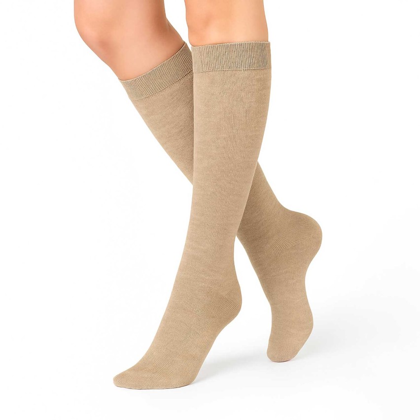 Gambaletto donna Filodoro in cashmere 11599 - 3 paia