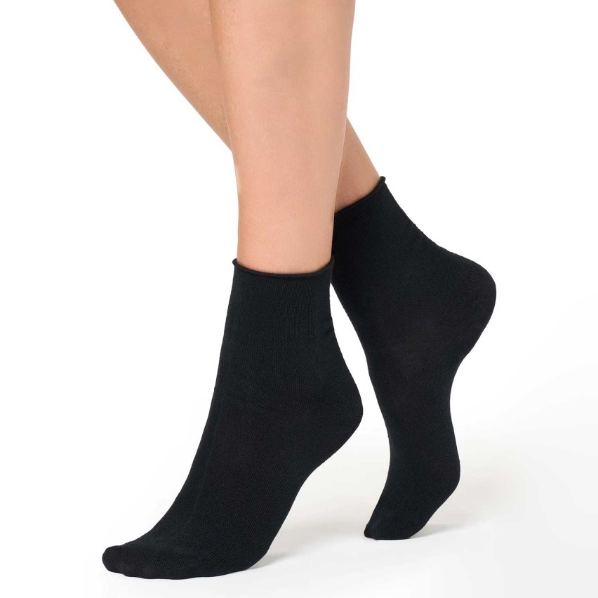 Calzino donna taglio vivo cashmere Golden Lady 155S- 3 paia