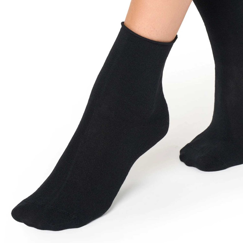 Calzino donna taglio vivo cashmere Golden Lady 155S- 3 paia