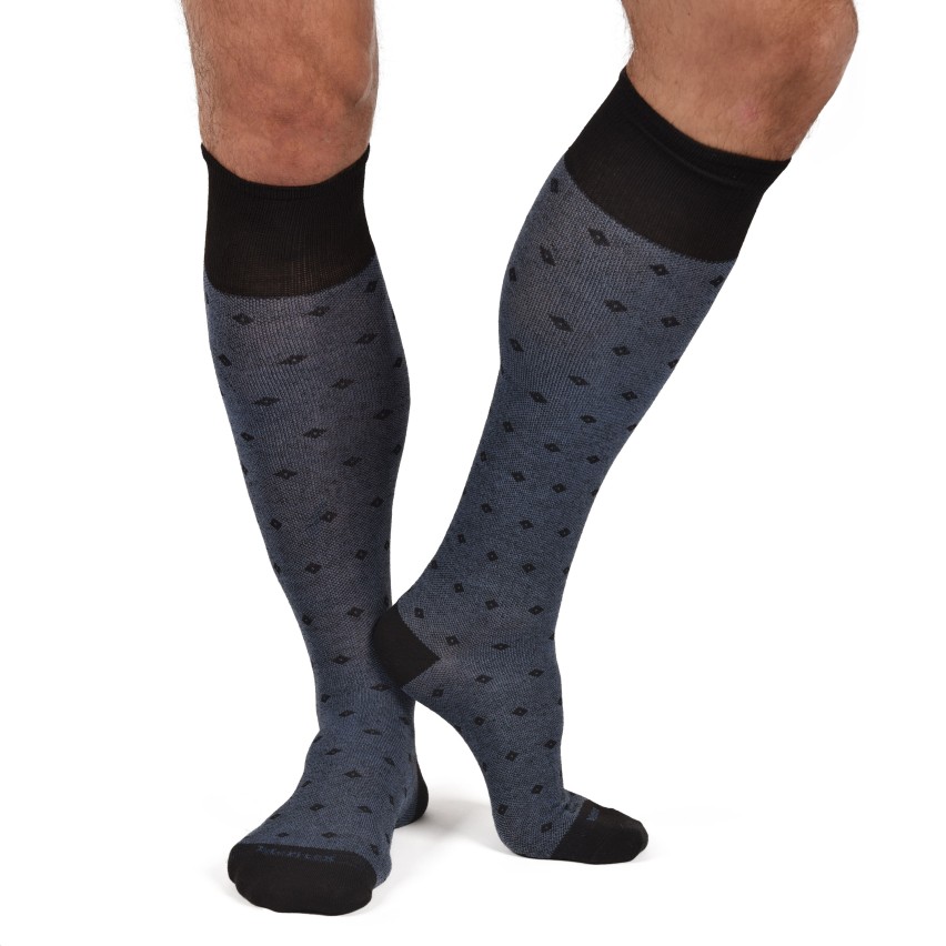 Calze lunghe invernali Meritex 1722 fantasia rombi 6 paia